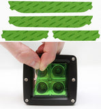 Lamin-X Green Lamin-X Porsche Cayenne Turbo, GTS (15-18) Fog Light Covers P128GR