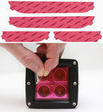 Lamin-X Pink Lamin-X Porsche Cayenne Turbo, GTS (15-18) Fog Light Covers P128P