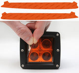 Lamin-X Amber Lamin-X Porsche 911 Carrera (17-19) DRL, Turn Signal Covers P129A