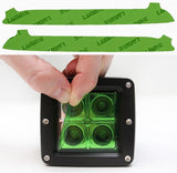 Lamin-X Green Lamin-X Porsche 718 Boxster (17- ) DRL, Turn Signal Covers P130GR