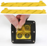 Lamin-X Yellow Lamin-X Porsche 718 Boxster (17- ) DRL, Turn Signal Covers P130Y