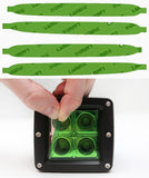 Lamin-X Green Lamin-X Porsche 911 Turbo (17-19) Fog Light Covers P133GR