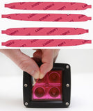 Lamin-X Pink Lamin-X Porsche 911 Turbo (17-19) Fog Light Covers P133P