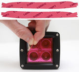 Lamin-X Pink Lamin-X Porsche 718 Cayman (17- ) Fog Light Covers P136P