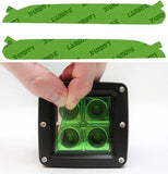 Lamin-X Green Lamin-X Porsche 911 Carrera (2020+ ) Daytime Running Light Covers P141GR