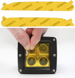 Lamin-X Yellow Lamin-X Porsche 911 Carrera (2020+ ) Daytime Running Light Covers P141Y