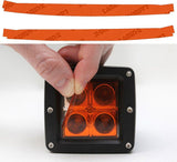 Lamin-X Amber Lamin-X Porsche 718 Cayman GT4 (2020+ ) Daytime Running Light Covers P144A