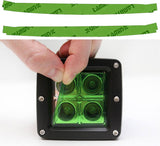 Lamin-X Green Lamin-X Porsche 718 Cayman GT4 (2020+ ) Daytime Running Light Covers P144GR