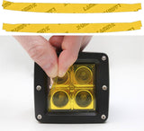 Lamin-X Yellow Lamin-X Porsche 718 Cayman GT4 (2020+ ) Daytime Running Light Covers P144Y