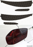 Lamin-X Gunsmoke Lamin-X Porsche 911 Carrera (12-16) Tail Light Covers P219G