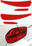 Lamin-X Red Lamin-X Porsche 911 Carrera (12-16) Tail Light Covers P219R