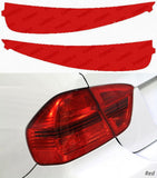 Lamin-X Red Lamin-X Porsche 911 Turbo (14-16) Tail Light Covers P225R