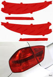 Lamin-X Red Lamin-X Porsche 911 Carrera (17-19) Tail Light Covers P229R