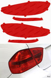 Lamin-X Red Lamin-X Porsche 718 Boxster (17- ) Tail Light Covers P230R