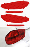 Lamin-X Red Lamin-X Porsche 718 Cayman (17- ) Tail Light Covers P236R