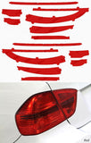 Lamin-X Red Lamin-X Porsche Panamera (17- ) Tail Light Covers P237R