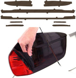 Lamin-X Charcoal Lamin-X Porsche Taycan (2020+ ) Tail Light Covers P243C
