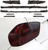 Lamin-X Gunsmoke Lamin-X Porsche Taycan (2020+ ) Tail Light Covers P243G