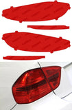 Lamin-X Red Lamin-X Porsche 718 Cayman GT4 (2020+ ) Tail Light Covers P244R