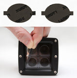 Lamin-X Gunsmoke Lamin-X Porsche 911 Turbo, GT2 (10-13) Fog Light Covers P412G