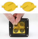 Lamin-X Yellow Lamin-X Porsche 911 Turbo, GT2 (10-13) Fog Light Covers P412Y