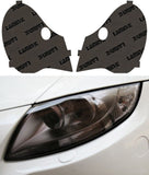 Lamin-X Gunsmoke Lamin-X Porsche 911 Turbo w/ Washer cutout (01-05) Headlight Covers P502G