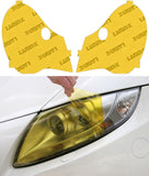 Lamin-X Yellow Lamin-X Porsche 911 Turbo w/ Washer cutout (01-05) Headlight Covers P502Y