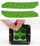 Lamin-X Green Lamin-X Porsche 911 GT3, RS (07-08) DRL & Turn Signal Covers P606GR