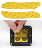 Lamin-X Yellow Lamin-X Porsche 911 GT3, RS (07-08) DRL & Turn Signal Covers P606Y