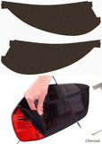 Lamin-X Charcoal Lamin-X Porsche 911 Turbo, GT2 (10-13) Tail Light Covers P612C