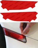 Lamin-X Red Lamin-X Porsche 718 Boxster (17- ) Side Marker Covers P630R