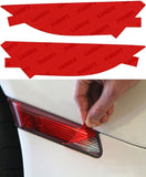 Lamin-X Red Lamin-X Porsche 718 Cayman (17- ) Side Marker Covers P636R