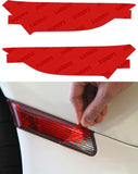 Lamin-X Red Lamin-X Porsche 718 Cayman GT4 (2020+ ) Side Marker Covers P644R
