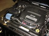 Injen Injen 12-18 Jeep Wrangler JK 3.6L V6 Wrinkle Black Short Ram Intake w/ Open Filter PF5004WB