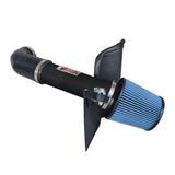 Injen 11-19 Dodge Challenger Hemi 5.7L V8 Wrinkle Black Power-Flow Air Intake System w/Heat Shield | PF5063WB