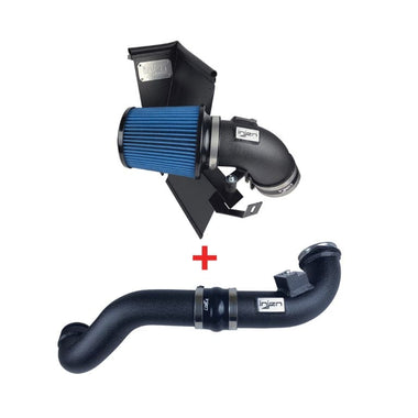 Injen 19-20 BMW Z4 / 2020 Toyota Supra 3.0L Turbo Intake and Charge Pipe Power Package - Wrinkle Blk | PK2300WB