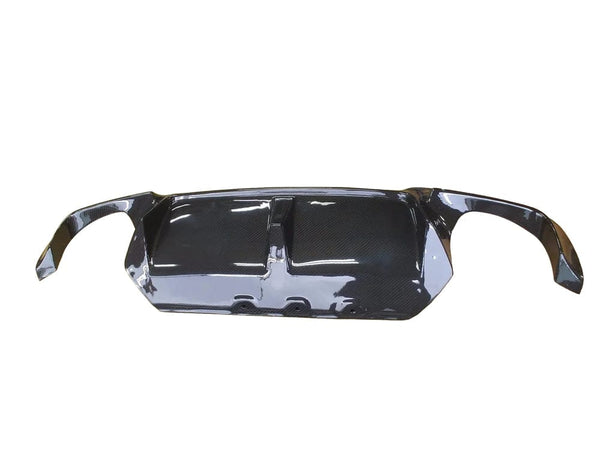 PhaseCarbon Carbon Fiber Rear Diffuser (3D Style) - BMW M5 (F10) | PRO11-F10CF-3D5RDIFF