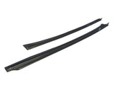PhaseCarbon PhaseCarbon Carbon Fiber Side Skirt Extensions (3D Style) - BMW M5 (F10) PRO11-F10CF-3D5SIDEXT