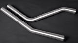 Capristo Porsche 958 Cayenne V8 GTS (12-14) - Middle Silencer Delete Pipes | 02PO01703007