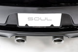 Soul Performance Soul Performance Bolt on Exhaust Tips - Porsche 991.2 Carrera (with PSE)