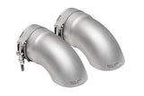 Soul Performance 2.5" Turn Downs / Signature Satin Soul Performance Bolt on Exhaust Tips - Porsche 991.2 Carrera (with PSE) POR.9912PSE.TDT