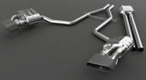 Capristo Porsche 970 Panamera Executive (Extended) Turbo/S - Valved Exhaust  with Mid-Pipes (for PSE) 02PO04703006