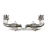 Fabspeed Fabspeed Side Muffler Bypass Pipes - Porsche 997 GT3 | GT3RS