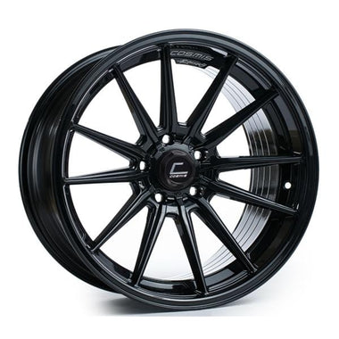 Cosmis Racing R1 Black Wheel 18x9.5 +35mm 5x114.3 | R1-1895-35-5X114.3-B