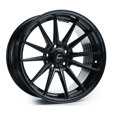 Cosmis Racing R1 Black Wheel 18x8.5 +35mm 5x114.3 | R1-1885-35-5x114.3-B