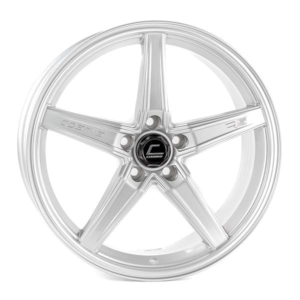 Cosmis Racing Cosmis Racing R5 Silver Wheel 18x8.5 +40mm Offset 5x108 R5-1885-40-5x108-S