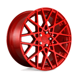Rotiform 18X8.5 et45 / 5X112 / cb66.56 Rotiform Cast BLQ 18" 5x112 Candy Red R1091885F8+45