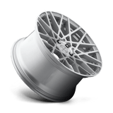 Rotiform 19X8.5 et38 / 5X114.3 / cb72.56 Rotiform Cast BLQ 19" 5x114.3 Gloss Silver Machined R110198565+38