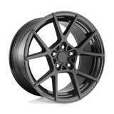 Rotiform 5x112 / 18x8.5 et35 66.56mm CB Rotiform Cast KPS Wheel 18" 5x112 Matte Black Face w/Gloss Windows R1391885F8+35