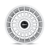 Rotiform 17X8.0 et35 / 5X112/5X120 / cb72.56 Rotiform Cast LAS-R 17" 5x112/5x120 Gloss Silver R1431780F4+35